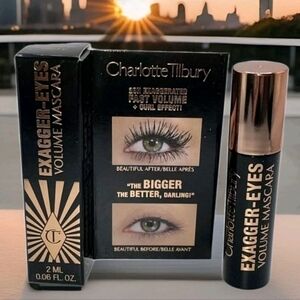 Charlotte Tilbury Exagger-Eyes Volume Mascara 2ml  Black MINI New